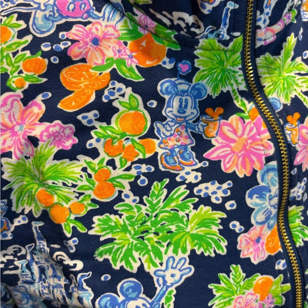 Disney Lilly Pulitzer Multicolor Lilly Loves Disney Full Zip Jacket, size M. - Picture 3 of 16